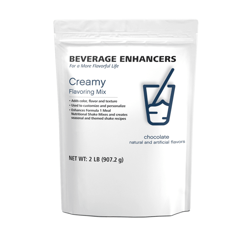Creamy Flavoring Mix | Rich & Creamy Flavor Blend in 2 lb. pouch, adds chocolate flavor and texture to shakes and smoothies.