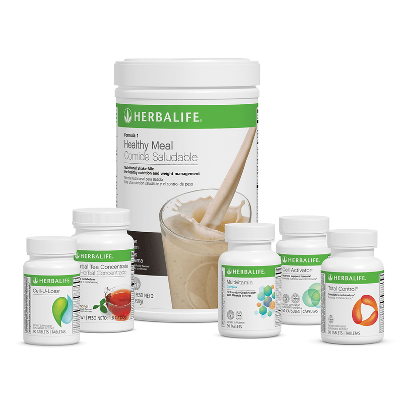 AlVivo Advanced Program products including Formula 1 Healthy Meal Nutritional Shake Mix and supplements for weight management.