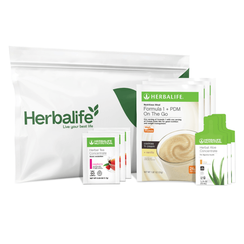 AlVivo Classics Discovery Kit: 3-Count Weight, featuring Herbalife products for energy, digestion, and on-the-go nutrition.