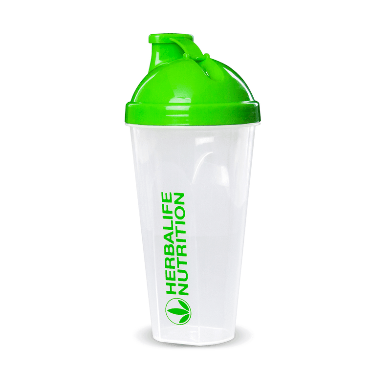 Herbalife Shaker Cup | Leak-Proof Drink MixerCup with green lid and Herbalife Nutrition branding.