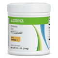 Prolessa Duo dietary supplement for hunger control and fat reduction in a white container by Herbalife Nutrition.