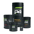 AlVivo Workout Herbalife 24 nutrition products for athletes, including CR7 Drive, Rebuild Strength, BCAAs, and Prepare.