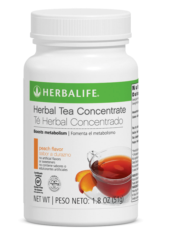 Herbal Tea Concentrate 1.8 Oz Peach flavor tea that boosts metabolism and revitalizes energy.