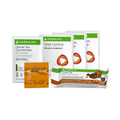 AlVivo's Product Sample Pack including Herbal Tea, Total Control tablets, Liftoff, and Protein Bar.