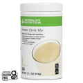 AlVivo's Protein Drink Mix vanilla flavor in a container, 616g, for energy and nutrition, boosts protein intake.