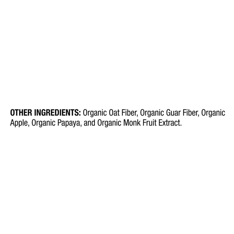 Other ingredients of HERBALIFE V Plant-Based Digestive Support (20 servings) include organic oat fiber and monk fruit extract.