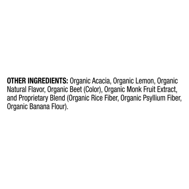 Other ingredients for HERBALIFE V Plant-Based Immune Support (20 servings) including organic acacia, lemon, and monk fruit.