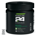 Herbalife24 BCAAs: Green Apple dietary supplement in a black container for muscle growth and recovery