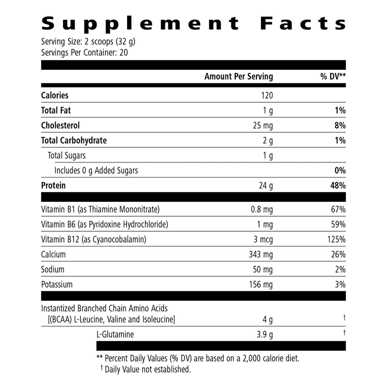 Herbalife24 Enhanced Protein Powder: Natural Flavor supplement facts providing nutritional information.