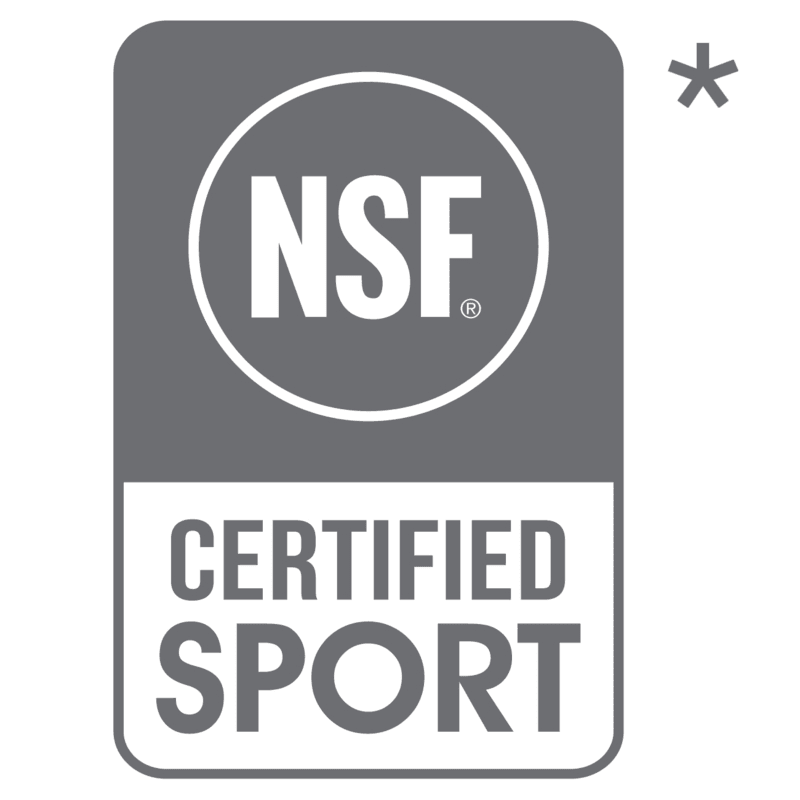 NSF Certified for Sport logo, endorsing Herbalife24 Liftoff Energy Drink quality and safety for athletes.