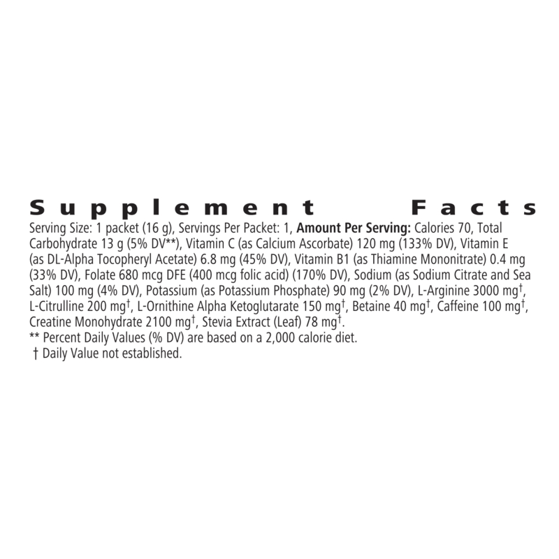 Herbalife24 Prepare Packets: Tropical Mango (10 Count) supplement facts and nutrition information.