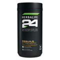 Herbalife24® Rebuild Strength Vanilla Ice Cream canister for muscle recovery after workouts.