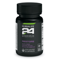 Herbalife24 Restore dietary supplement bottle helps combat exercise-induced inflammation.